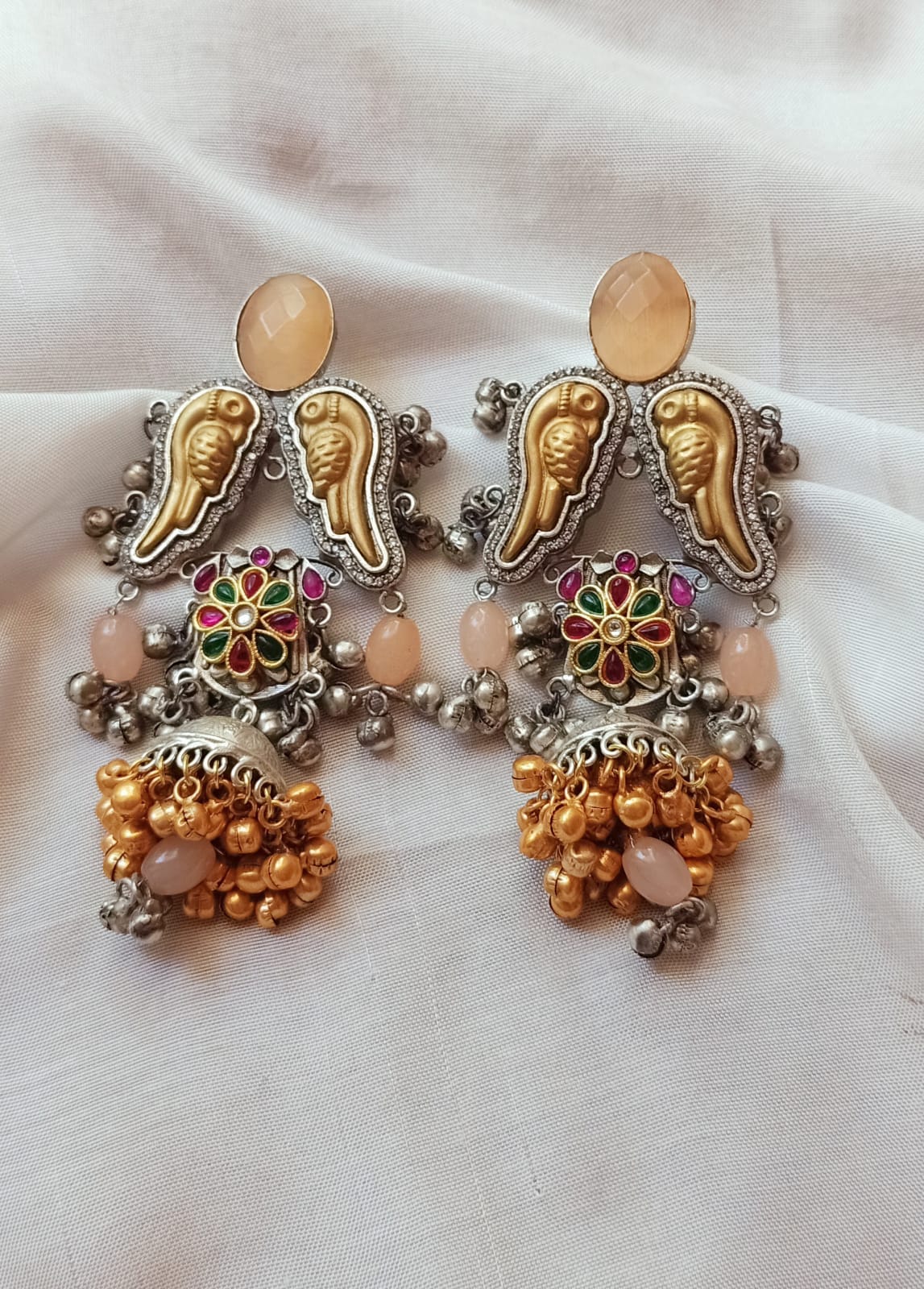 Noori Kashmiri Ghungharoo Earrings