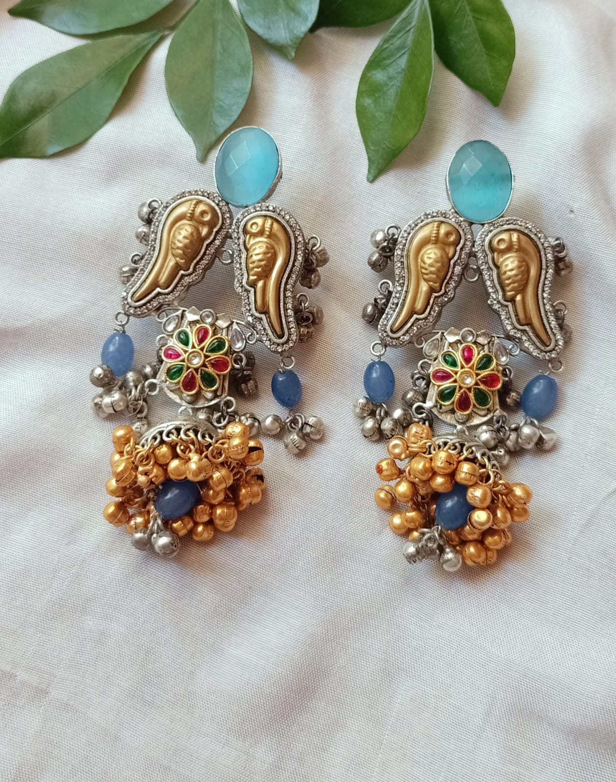 Noori Kashmiri Ghungharoo Earrings